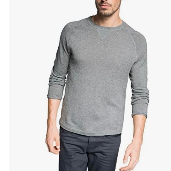 Esprit Pullover Sweatshirt Sweater Men’s L | Gray Soft Fleece Casual | EUC - Picture 4 of 14